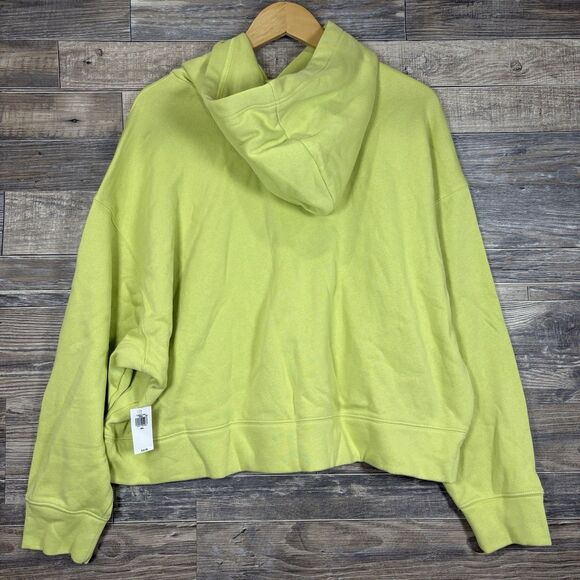 Old Navy Women's Size XXL Long Sleeve Hoodie Pullover Solid Botanical Green NWT - Picture 2 of 6